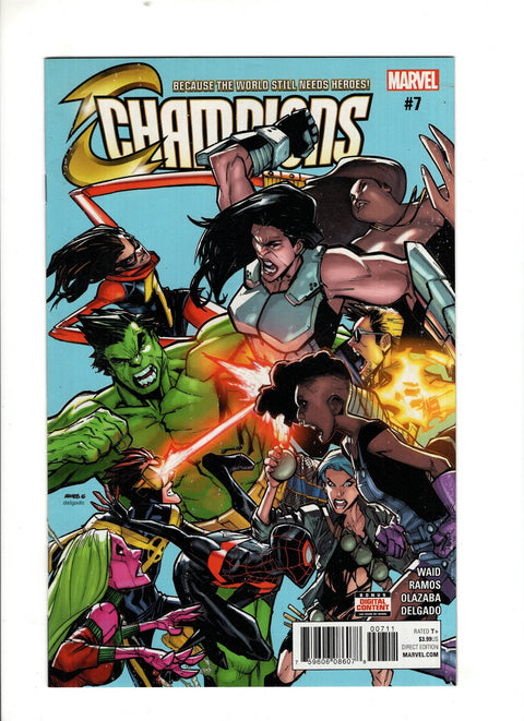 Champions, Vol. 2 (Marvel) #7 (Cvr A) (2017) Humberto Ramos A Humberto Ramos Buy & Sell Comics Online Comic Shop Toronto Canada