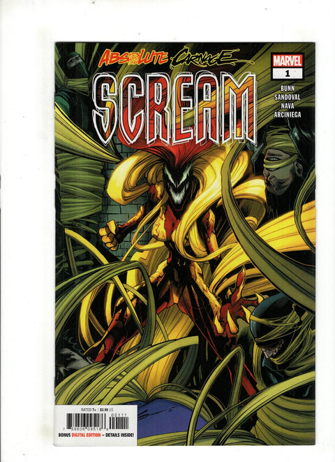 Absolute Carnage: Scream #1 (Cvr A) (2019) Gerardo Sandoval A Gerardo Sandoval Buy & Sell Comics Online Comic Shop Toronto Canada