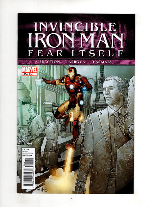 Invincible Iron Man, Vol. 1 #504 (Cvr A) (2011) Salvador Larroca A Salvador Larroca Buy & Sell Comics Online Comic Shop Toronto Canada