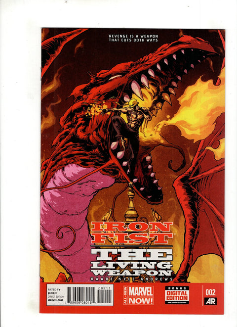 Iron Fist: The Living Weapon #2 (Cvr A) (2014) Kaare Andrews A Kaare Andrews Buy & Sell Comics Online Comic Shop Toronto Canada