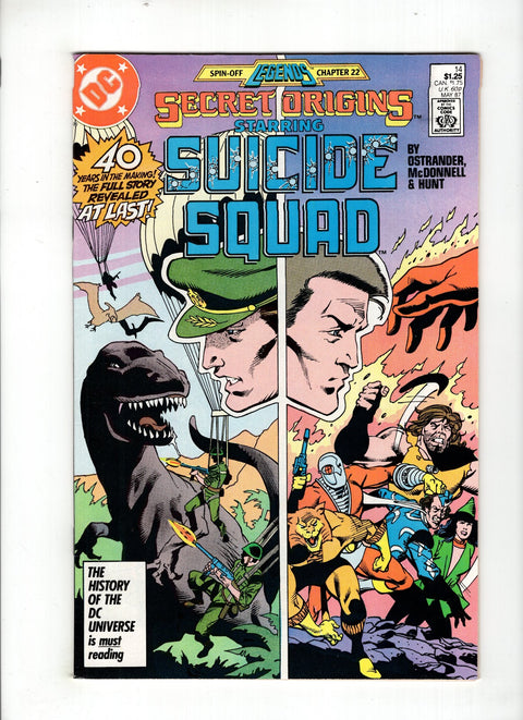 Secret Origins, Vol. 3 #14 (1987) 1st Rick Flagg 1st Rick Flagg Buy & Sell Comics Online Comic Shop Toronto Canada