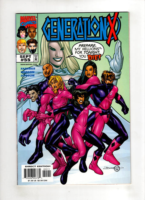 Generation X, Vol. 1 #55 (1999) Buy & Sell Comics Online Comic Shop Toronto Canada