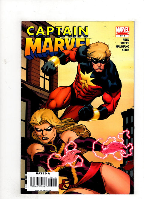 Captain Marvel, Vol. 7 #2 (2007) Ed McGuinness Ed McGuinness Buy & Sell Comics Online Comic Shop Toronto Canada