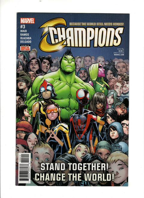 Champions, Vol. 2 (Marvel) #3 (Cvr A) (2016) Humberto Ramos A Humberto Ramos Buy & Sell Comics Online Comic Shop Toronto Canada