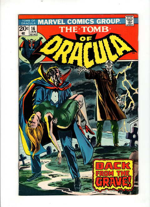 Tomb of Dracula, Vol. 1 #16 (1974) Buy & Sell Comics Online Comic Shop Toronto Canada