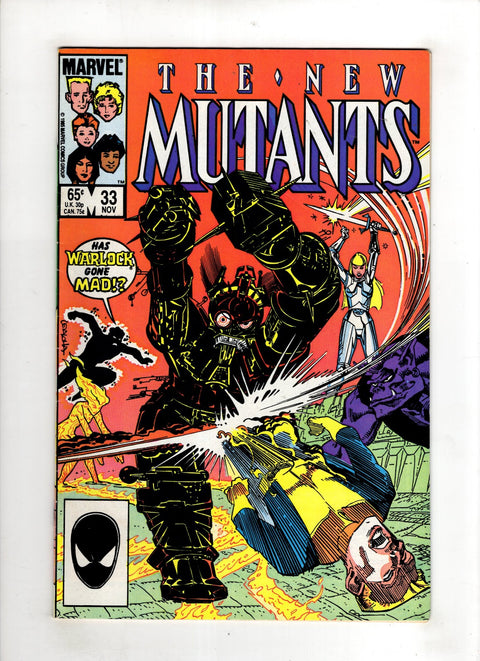 New Mutants, Vol. 1 #33 (1985) Buy & Sell Comics Online Comic Shop Toronto Canada