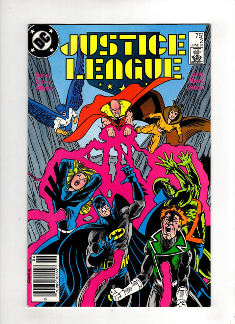 Justice League / International / America #2 (1987) Newsstand Edition Newsstand Edition Buy & Sell Comics Online Comic Shop Toronto Canada