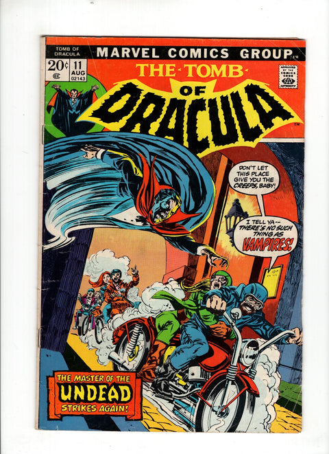 Tomb of Dracula, Vol. 1 #11 (1973) Buy & Sell Comics Online Comic Shop Toronto Canada