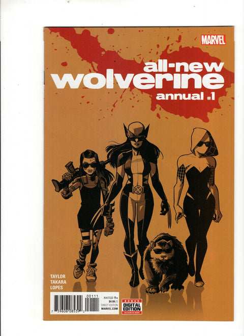 All-New Wolverine Annual #1 (Cvr A) (2016) Cameron Stewart A Cameron Stewart Buy & Sell Comics Online Comic Shop Toronto Canada