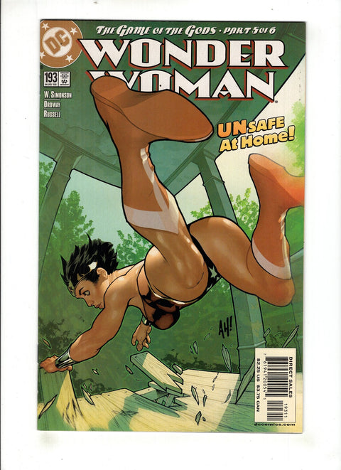 Wonder Woman, Vol. 2 #193 (2003) Adam Hughes Adam Hughes Buy & Sell Comics Online Comic Shop Toronto Canada