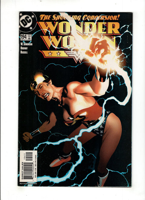 Wonder Woman, Vol. 2 #194 (2003) Adam Hughes Adam Hughes Buy & Sell Comics Online Comic Shop Toronto Canada