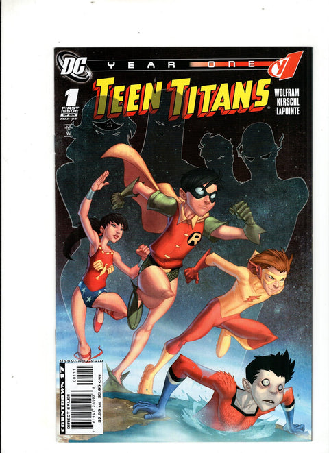 Teen Titans: Year One #1 (Cvr A) (2008) Karl Kerschl A Karl Kerschl Buy & Sell Comics Online Comic Shop Toronto Canada