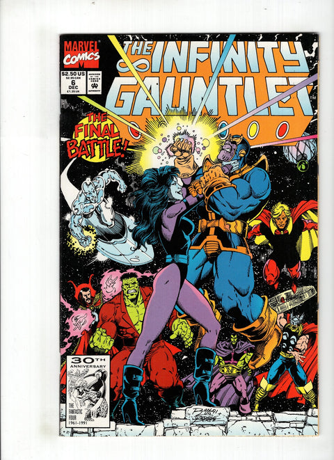 Infinity Gauntlet, Vol. 1 #6 (1991) Buy & Sell Comics Online Comic Shop Toronto Canada