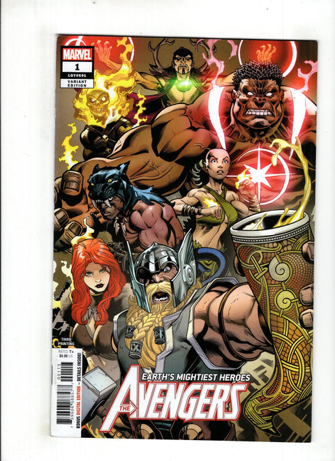 The Avengers, Vol. 8 #1 (2018) 3rd Printing Ed McGuinness 3rd Printing Ed McGuinness Buy & Sell Comics Online Comic Shop Toronto Canada