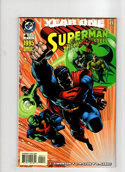 Superman: The Man of Steel Annual #4 (1995) Buy & Sell Comics Online Comic Shop Toronto Canada