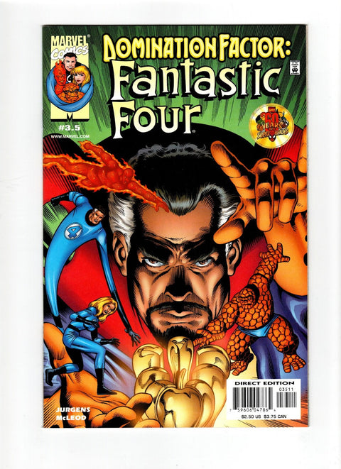 Domination Factor: Fantastic Four #3.5 (1999) Buy & Sell Comics Online Comic Shop Toronto Canada