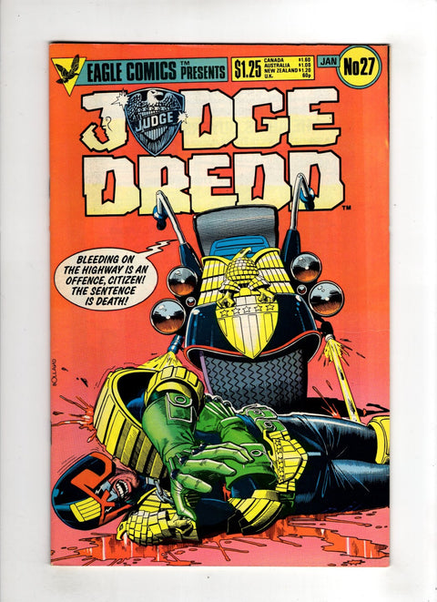 Judge Dredd, Vol. 1 #27 (1986) Buy & Sell Comics Online Comic Shop Toronto Canada