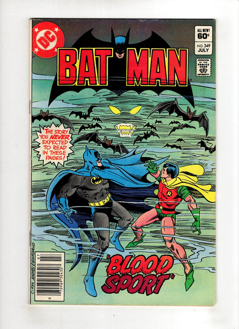 Batman, Vol. 1 #349 (1982) Buy & Sell Comics Online Comic Shop Toronto Canada