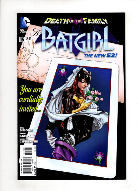 Batgirl, Vol. 4 #15 (Cvr A) (2012) A Buy & Sell Comics Online Comic Shop Toronto Canada