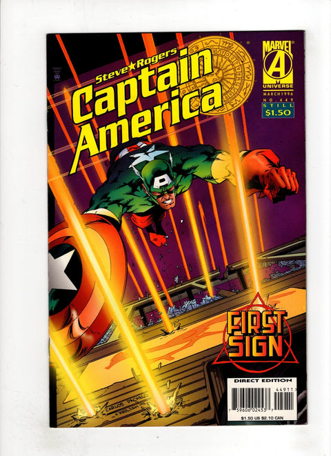 Captain America, Vol. 1 #449 (1996) Buy & Sell Comics Online Comic Shop Toronto Canada