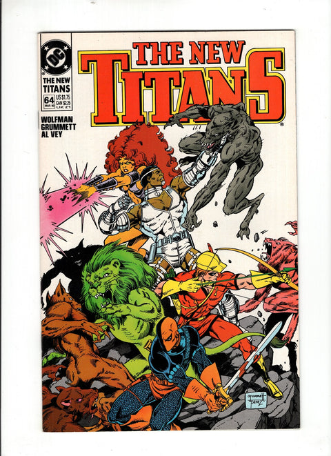 The New Titans #64 (1990) Buy & Sell Comics Online Comic Shop Toronto Canada