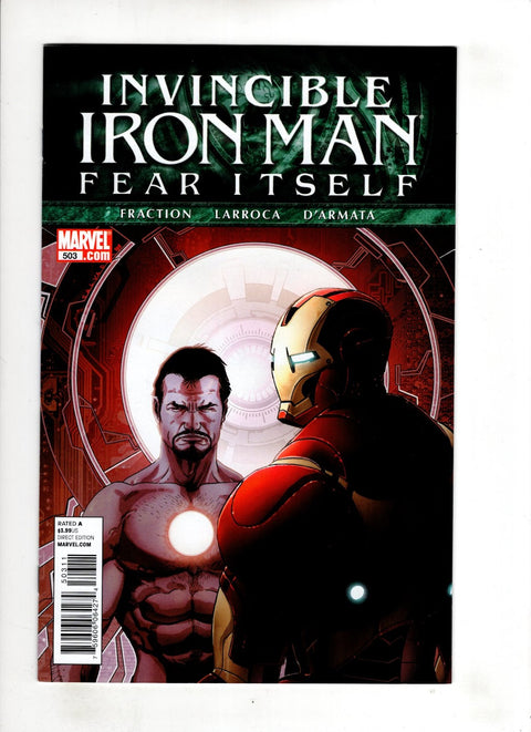 Invincible Iron Man, Vol. 1 #503 (Cvr A) (2011) Salvador Larroca A Salvador Larroca Buy & Sell Comics Online Comic Shop Toronto Canada