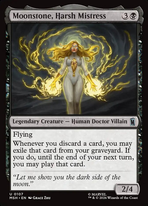 Moonstone, Harsh Mistress