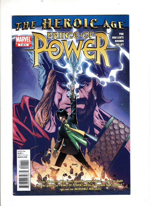 Prince of Power #1 (Cvr A) (2010) A Buy & Sell Comics Online Comic Shop Toronto Canada