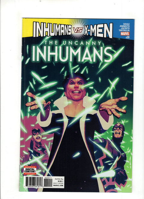 The Uncanny Inhumans #20 (Cvr A) (2017) Frazer Irving & Scott Wilson