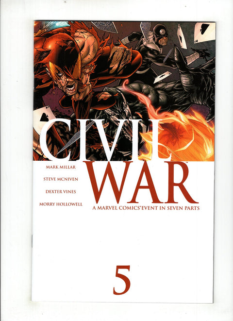 Civil War, Vol. 1 #5 (Cvr A) (2006) Steve McNiven A Steve McNiven Buy & Sell Comics Online Comic Shop Toronto Canada