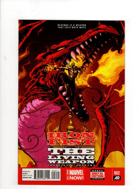 Iron Fist: The Living Weapon #2 (Cvr A) (2014) Kaare Andrews A Kaare Andrews Buy & Sell Comics Online Comic Shop Toronto Canada