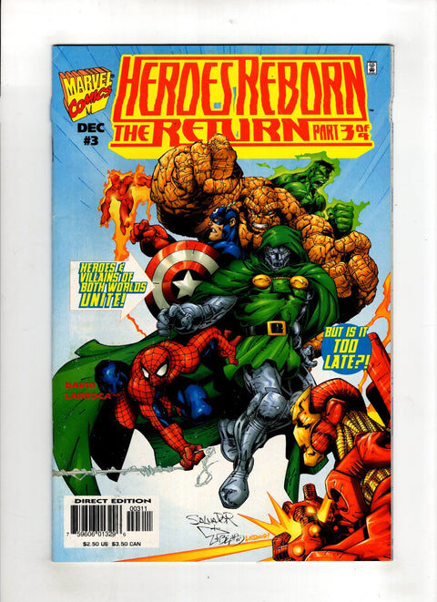 Heroes Reborn: The Return #3 (1997) Buy & Sell Comics Online Comic Shop Toronto Canada