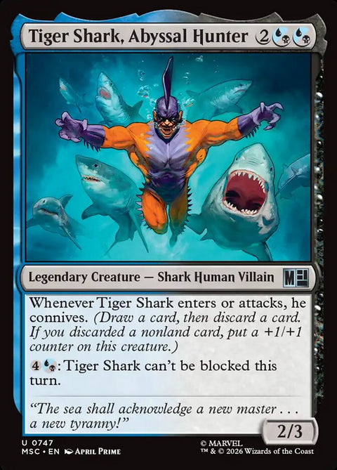 Tiger Shark, Abyssal Hunter (Foil)