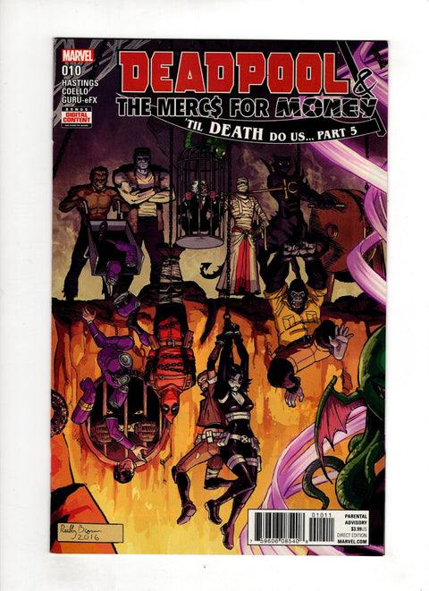 Deadpool & the Mercs For Money, Vol. 2 #10 (Cvr A) (2017) Reilly Brown A Reilly Brown Buy & Sell Comics Online Comic Shop Toronto Canada