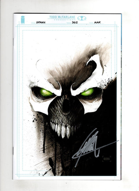 Spawn #362 (Cvr C) (2025) Signed Jeff Monk Virgin Variant C Signed Jeff Monk Virgin Variant Buy & Sell Comics Online Comic Shop Toronto Canada