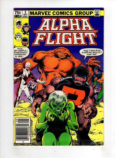 Alpha Flight, Vol. 1 #2 (1983) Canadian Price Variant Canadian Price Variant Buy & Sell Comics Online Comic Shop Toronto Canada