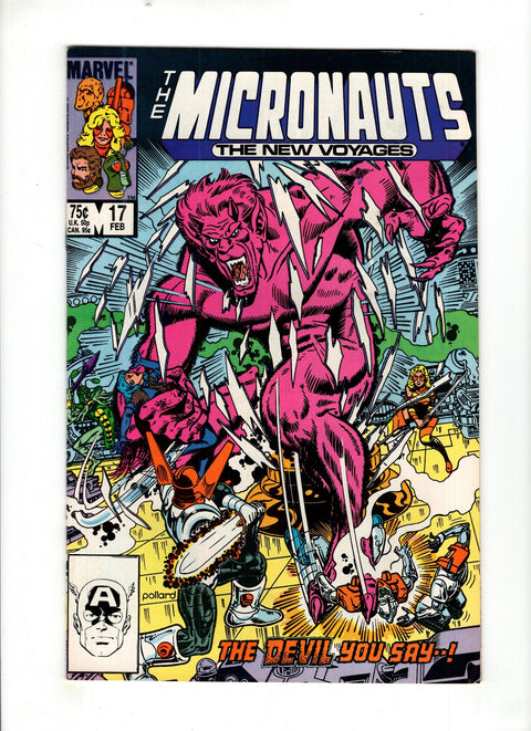 Micronauts, Vol. 2 #17 (1986) Buy & Sell Comics Online Comic Shop Toronto Canada