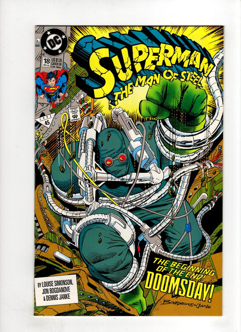 Superman: The Man of Steel #18 (1992) Buy & Sell Comics Online Comic Shop Toronto Canada