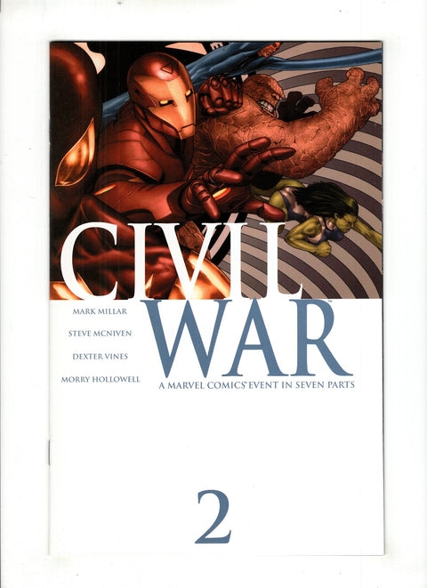 Civil War, Vol. 1 #2 (Cvr A) (2006) Steve McNiven A Steve McNiven Buy & Sell Comics Online Comic Shop Toronto Canada