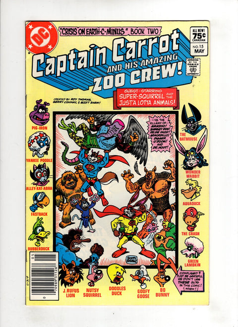 Captain Carrot and his Amazing Zoo Crew #15 (1983) Canadian Price Variant Canadian Price Variant Buy & Sell Comics Online Comic Shop Toronto Canada