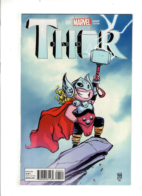 Thor, Vol. 4 #1 (Cvr B) (2014) Skottie Young Variant B Skottie Young Variant Buy & Sell Comics Online Comic Shop Toronto Canada