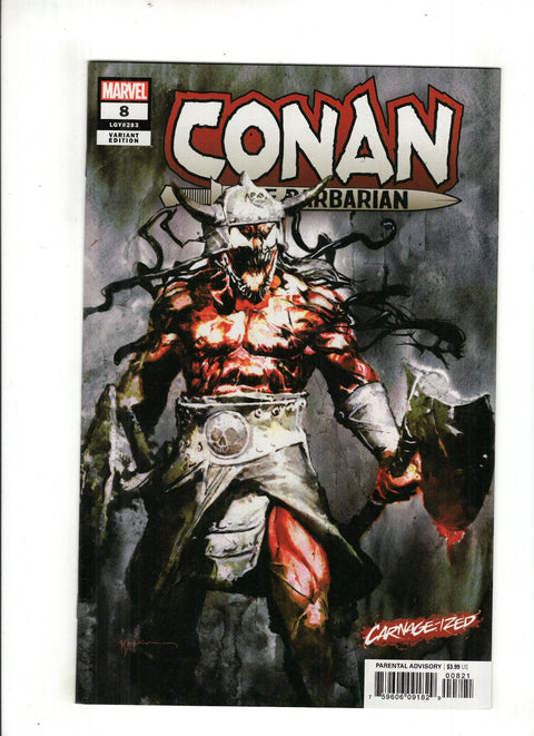 Conan the Barbarian, Vol. 3 #8 (Cvr B) (2019) Bill Sienkiewicz Carnage-Ized Variant B Bill Sienkiewicz Carnage-Ized Variant Buy & Sell Comics Online Comic Shop Toronto Canada