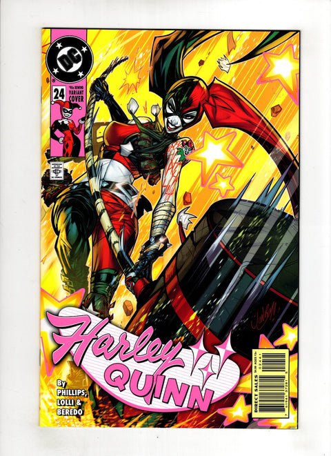 Harley Quinn, Vol. 4 #24 (Cvr D) (2022) Jonboy Meyers 90s Month Variant D Jonboy Meyers 90s Month Variant Buy & Sell Comics Online Comic Shop Toronto Canada