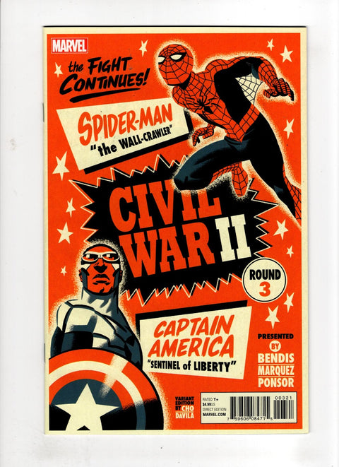 Civil War II #3 (Cvr B) (2016) Mike Cho B Mike Cho Buy & Sell Comics Online Comic Shop Toronto Canada