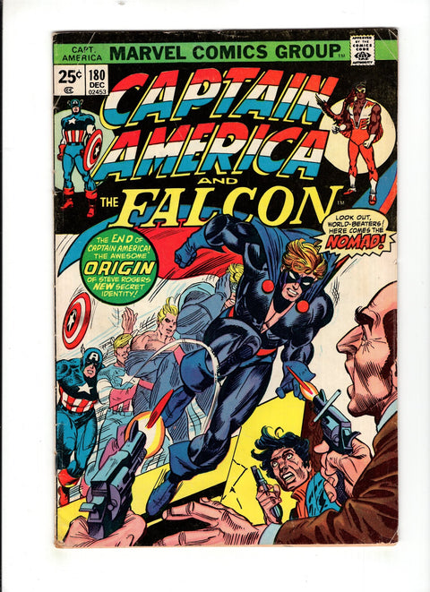 Captain America, Vol. 1 #180 (1974) 1st Nomad 1st Nomad Buy & Sell Comics Online Comic Shop Toronto Canada