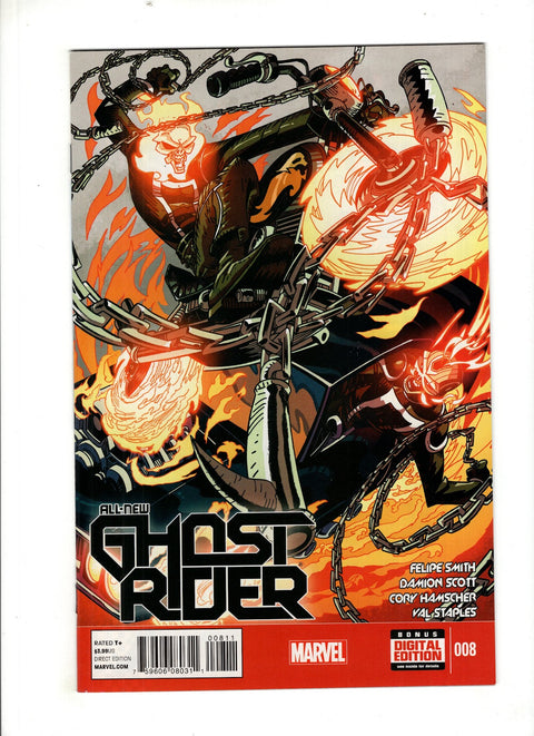 All-New Ghost Rider #8 (Cvr A) (2014) Damion Scott A Damion Scott Buy & Sell Comics Online Comic Shop Toronto Canada