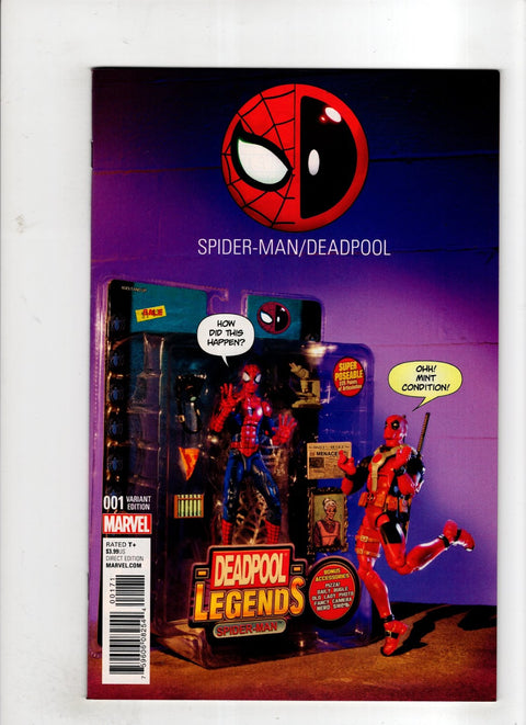 Spider-Man / Deadpool, Vol. 1 #1 (Cvr D) (2016) Will Sliney Incentive Variant (1:10) D Will Sliney Incentive Variant (1:10) Buy & Sell Comics Online Comic Shop Toronto Canada