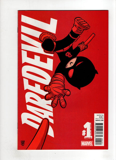 Daredevil, Vol. 5 Annual #1 (Cvr B) (2016) Skottie Young Baby Variant B Skottie Young Baby Variant Buy & Sell Comics Online Comic Shop Toronto Canada