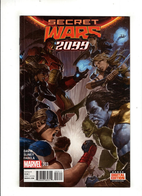 Secret Wars 2099 #3 (Cvr A) (2015) Dave Rapoza A Dave Rapoza Buy & Sell Comics Online Comic Shop Toronto Canada
