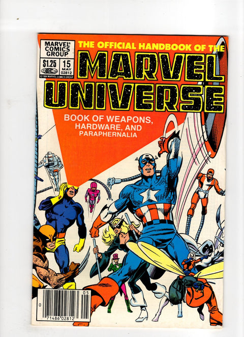 Official Handbook of the Marvel Universe, Vol. 1 #15 (1984) Canadian Price Variant Canadian Price Variant Buy & Sell Comics Online Comic Shop Toronto Canada